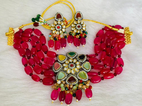Choker Necklace Set