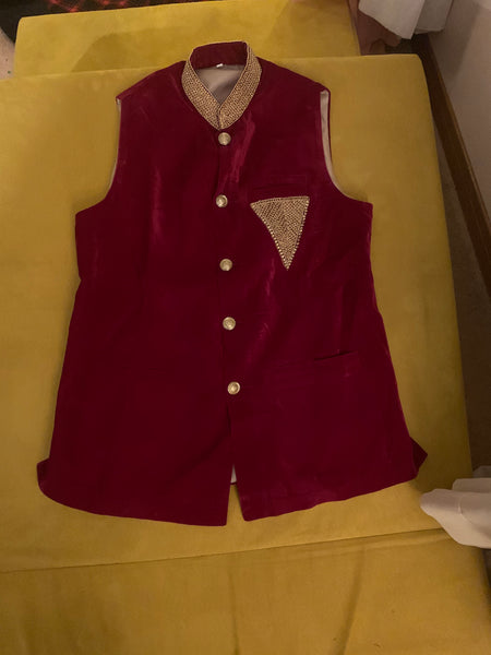 Velvet Waist Coat