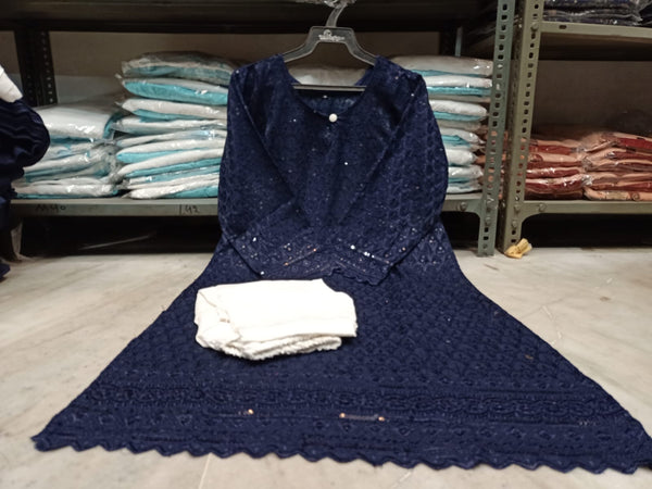 Sequence kurti and pants sets