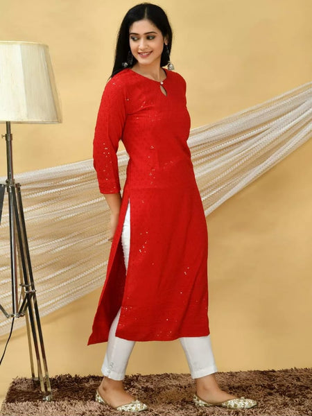 Sequence kurti and pants sets