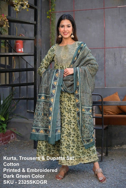 Ladies cotton suits