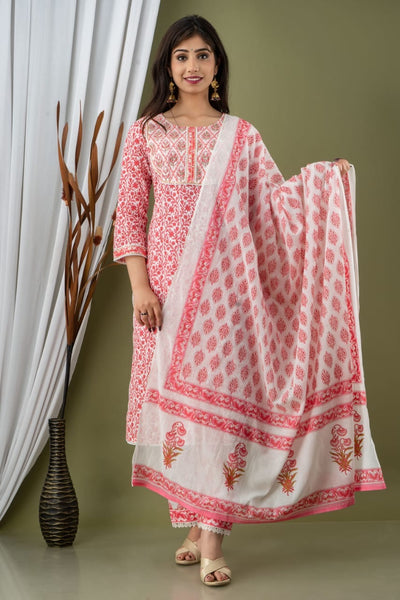 Ladies cotton suits