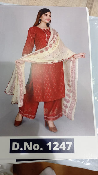 Ladies cotton suits