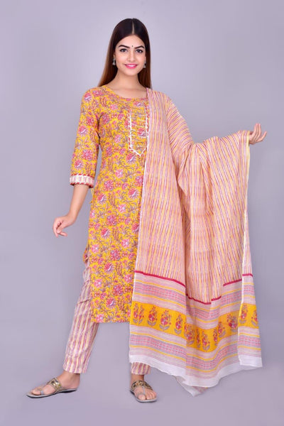 Ladies cotton suits